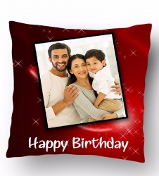 Personalized Happy Birthday Cushion Cover
