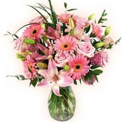 Flower Bouquet Of Pink Flower
