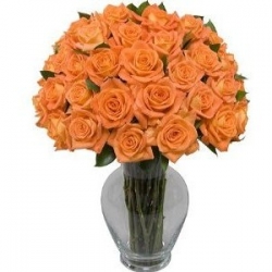 Orange Flower Bouquet For Mother
