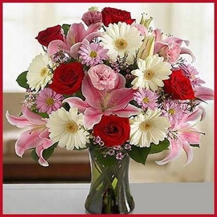 Amazing Multicolored Floral Arrangement