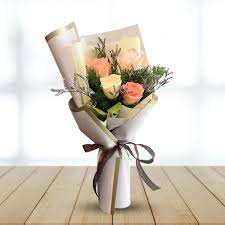 Amazing Pink & White Roses Bouquet