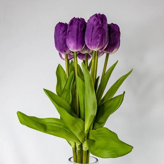 Artificial Purple Tulip Bouquet for Mother
