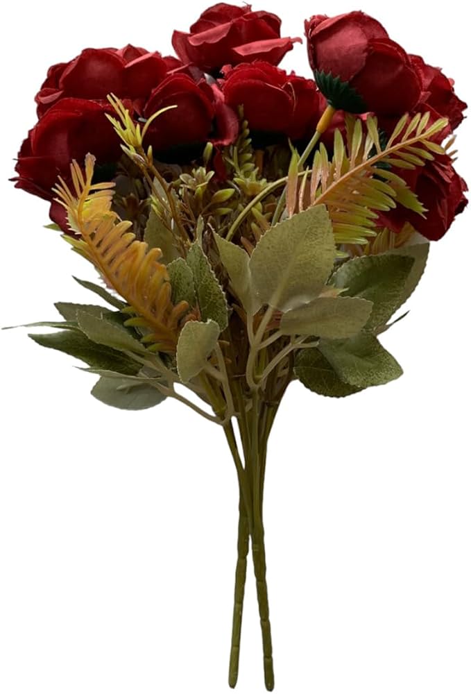 Artificial Red Roses Bouquet