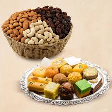 Assorted Dry Fruits & Assorted Mithai