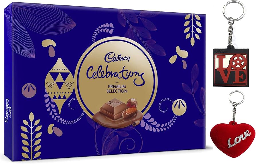 Cadbury Celebration Assorted Chocolate With 2 Key Chain