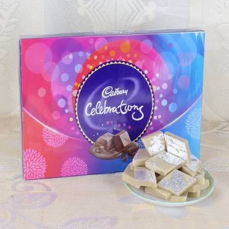 Cadbury Celebration Box & Kaju Katli Festive Combo