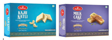 Delicious Kaju Katli & Milk Cake from Haldiram