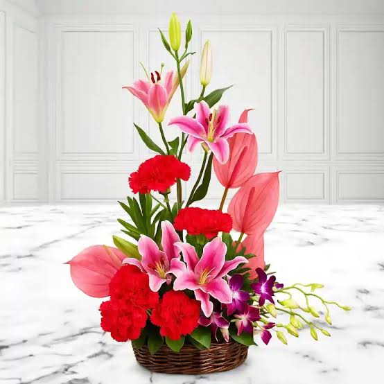 Designer Multicolored Floral Arrangement