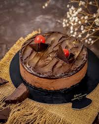 Eggless Chocolate Mousse Cake