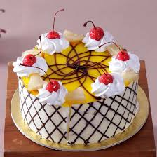 Eggless Pineapple cake 500 grams