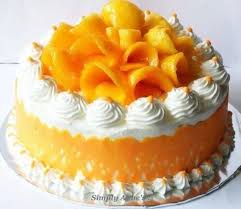 Father's Day Mango Cream Cake-500 Grams