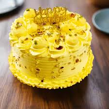 Golden Delight Rasmalai Cake Without Eggs 500 grams