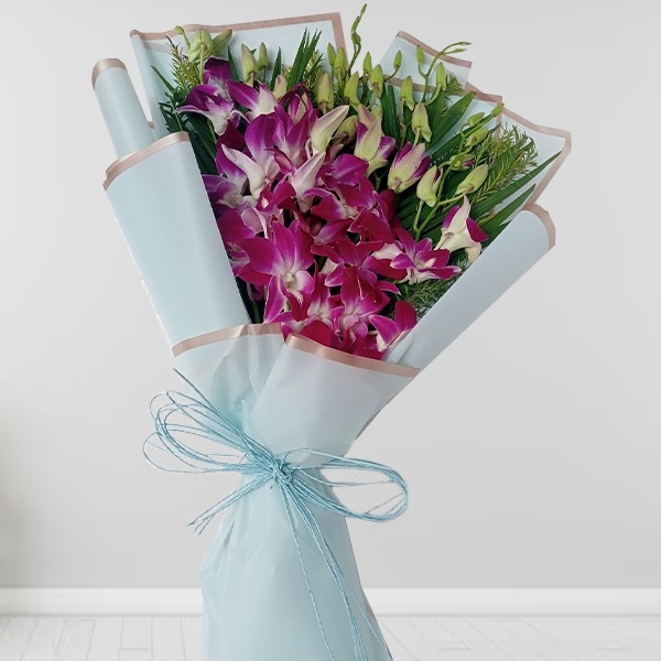 Gorgeous Purple Orchid Bouquet