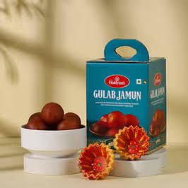Gulab Jamun Sweets & Diyas Gift Box