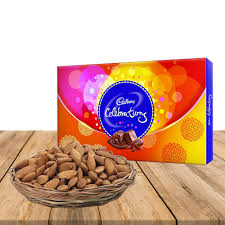 Nutritious Badam & Delicious Cadbury Celebration box