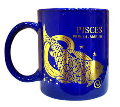 Personalised Pisces Zodiac Mug