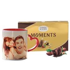Personalized Coffee Mug & Ferrero Rocher Moments