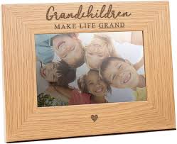 Personalized picture frame for grandchildren