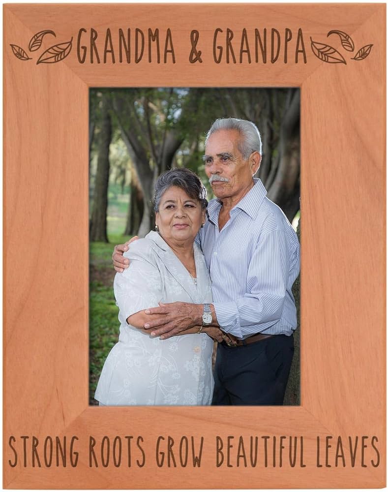 Personalized picture frame for grandparents