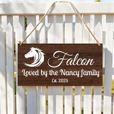 Personalized Wooden Name plate