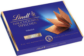 Premium Lindt Hauchdünne Täfelchen Vollmilch
