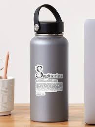 Sagittarius Zodiac Sign Printed Sipper Bottles for Astrology Fans