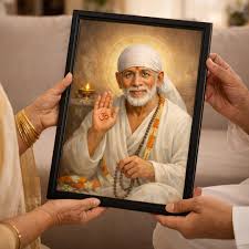 Sai Baba Wall Hanging Photo frame