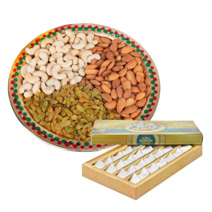 Savory Dry fruits with Mouthwatering Kaju Katli