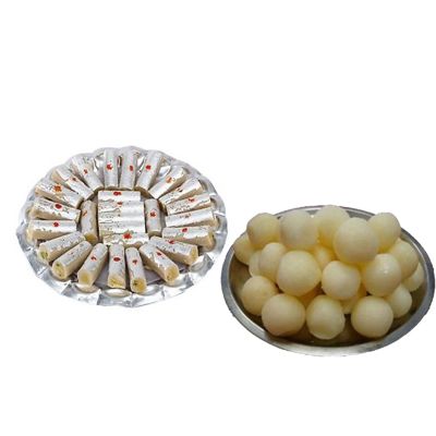 Savory Kaju Rolls with Tasty Rasgulla