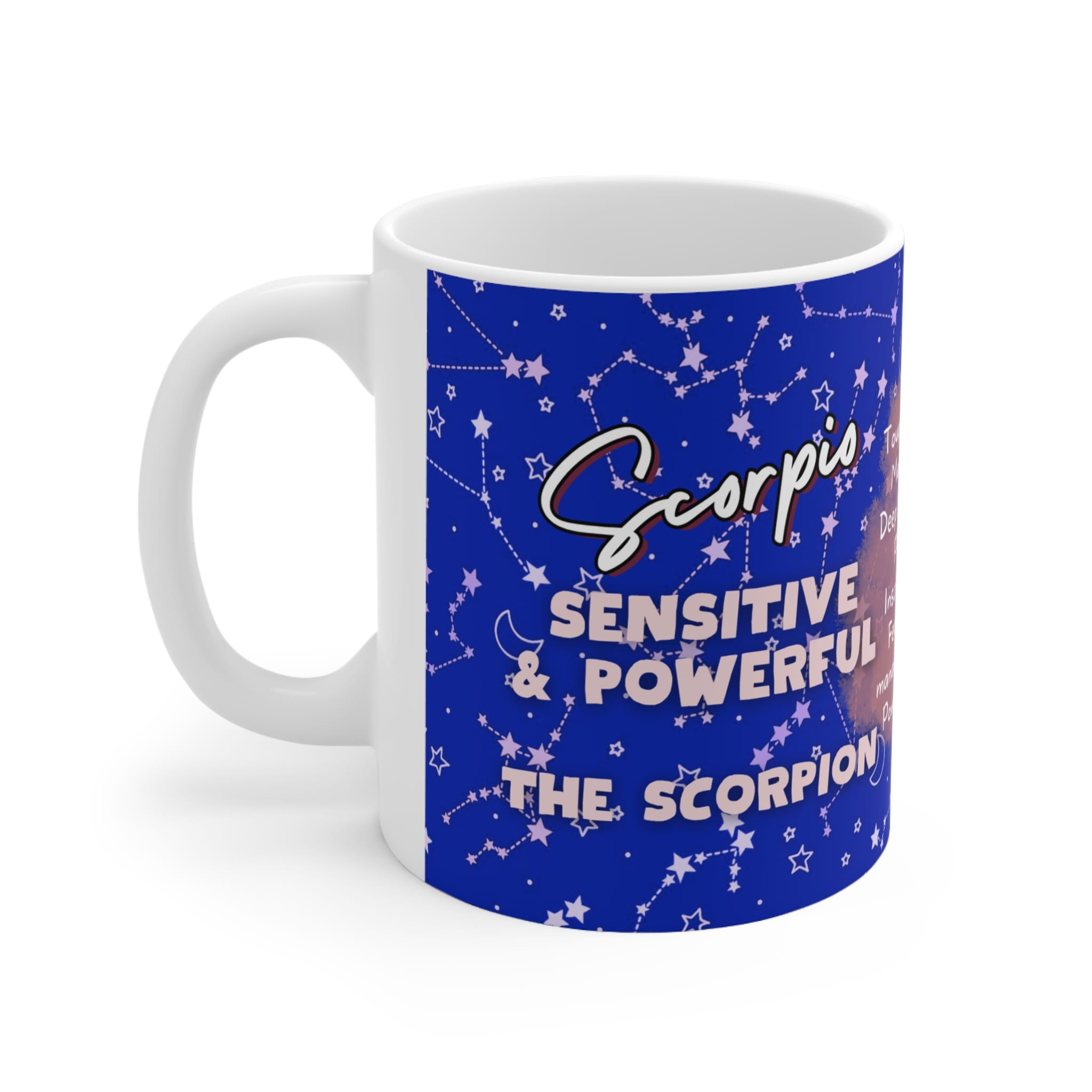 Scorpio Zodiac Sign Personalized Mug
