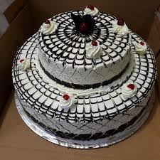 Toothsome 2 Tier Black Forest cake
