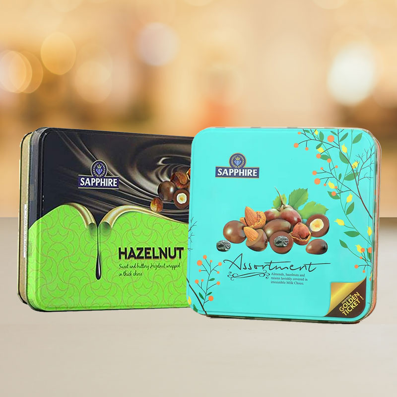 Twin Sapphire Premium Chocolate box